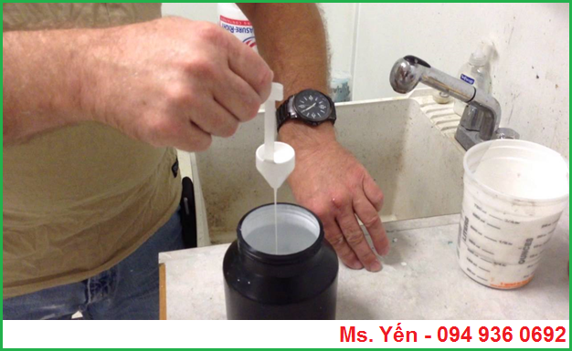 Cách sử dụng của cốc đo độ nhớt dùng trong ngành sơn mực in
